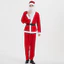 Món đồ hóa trang ông già noel túi đựng, râu, bộ quần áo kích thước lớn dịp giáng sinh