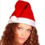 Set 2 nón ông già Noel vải nỉ mỏng cho bé và người lớn