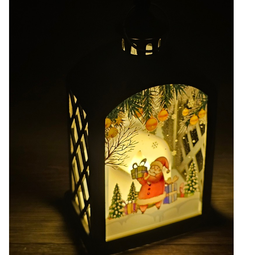 Đèn Nến cổ điển, trang trí giáng sinh, noel ấm áp