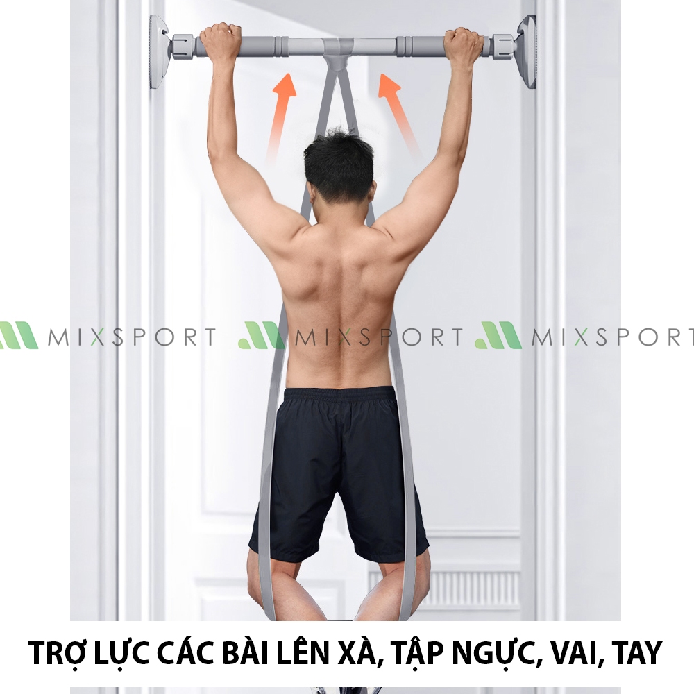 Ảnh Dây Kháng Lực Tập Gym Powerband Bổ Trợ Tăng Sức Nặng Cho Các Bài Tập Toàn Thân MixSport DKL01 3