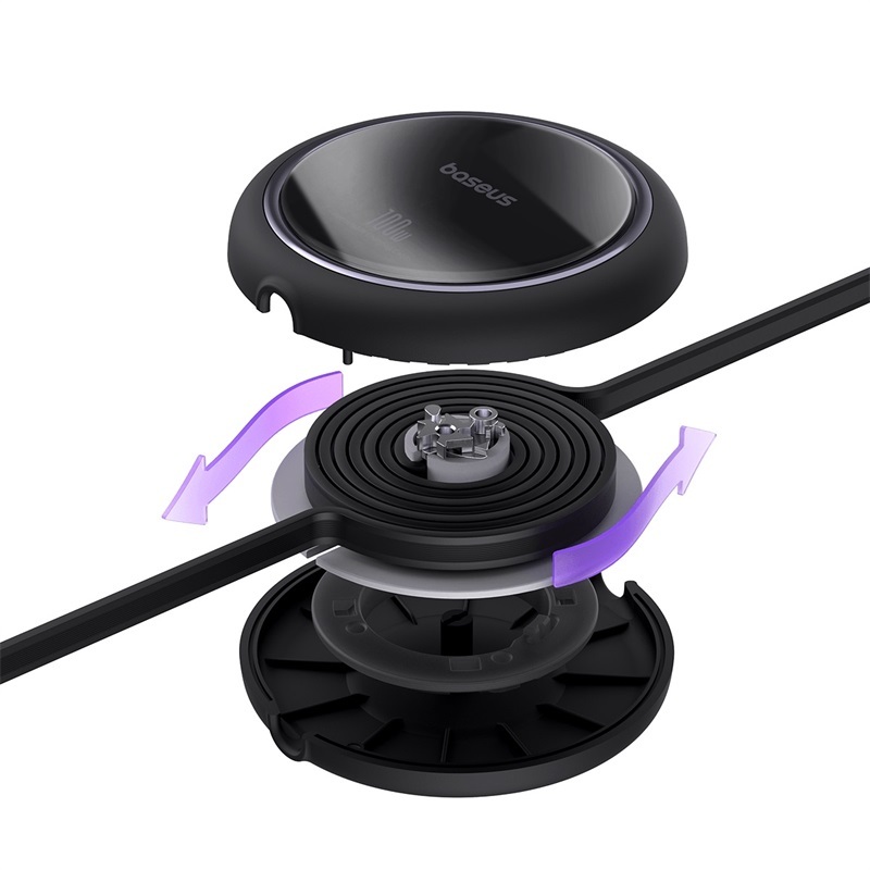 Ảnh Dây sạc nhanh 2 đầu Baseus Free2Draw Mini Retractable Type-C to Type-C 100W 1m 4