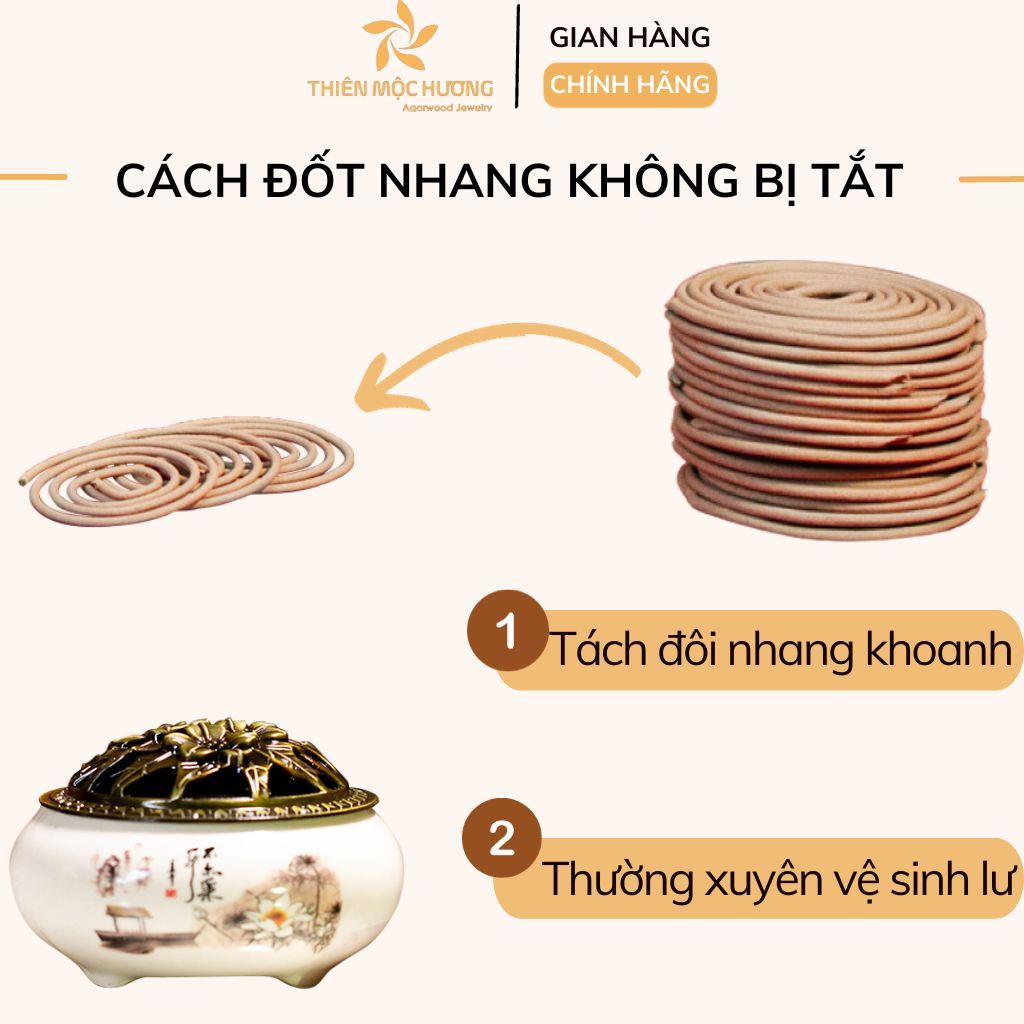 Ảnh Combo trải nghiệm nhang trầm hương THIÊN MỘC HƯƠNG hương trầm xông thơm nhà, văn phòng 3