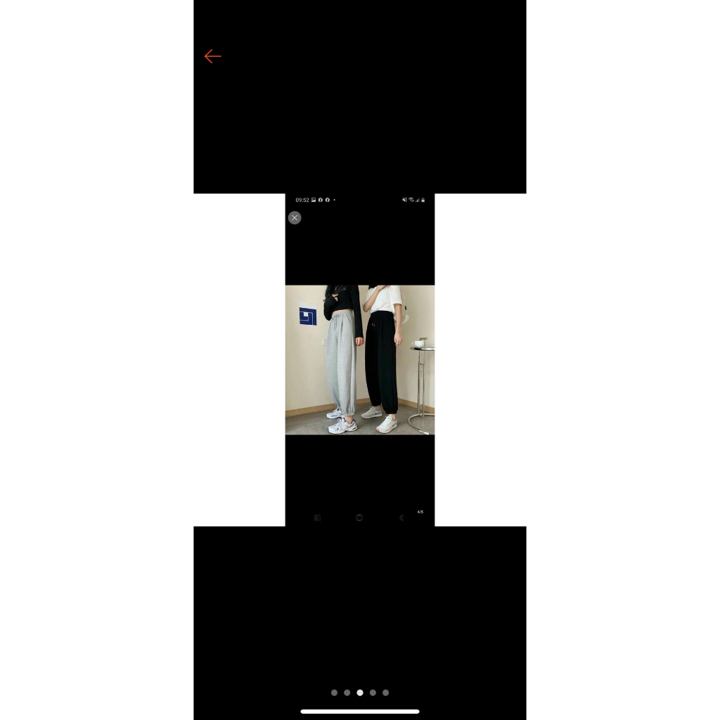 Quần nỉ ống BOOM Unisex-Jogger thun trơn cạp dáng rộng mặc ở nhà hoặc đi ngủ