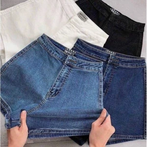 Quần đùi bò cạp cao gen bụng BIG SIZE