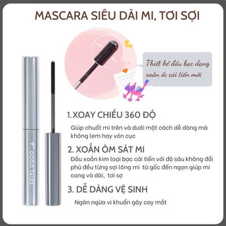 [GOGO TALES] Chuốt mi GOGO TALES đầu bạc kim loại