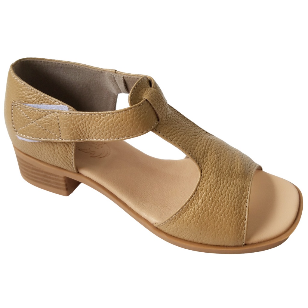 Giày Sandal Cao Gót Nữ Da Bò Thật BIGGBEN Cao 4 Phân HKD773