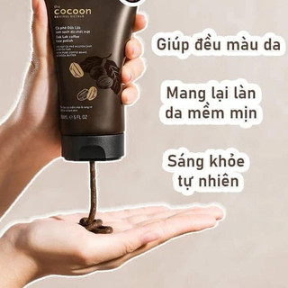 Tẩy Tế Bào Chết Mặt Cà Phê Đắk Lắk Cocoon (150ml)