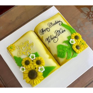 Khuôn hình quyển sách làm bánh rau câu ,20cm.