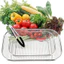 RỔ INOX LƯỚI THƯA SIZE VỪA - Đựng Rau Củ Thực Phẩm Bền Đẹp Chống Gỉ