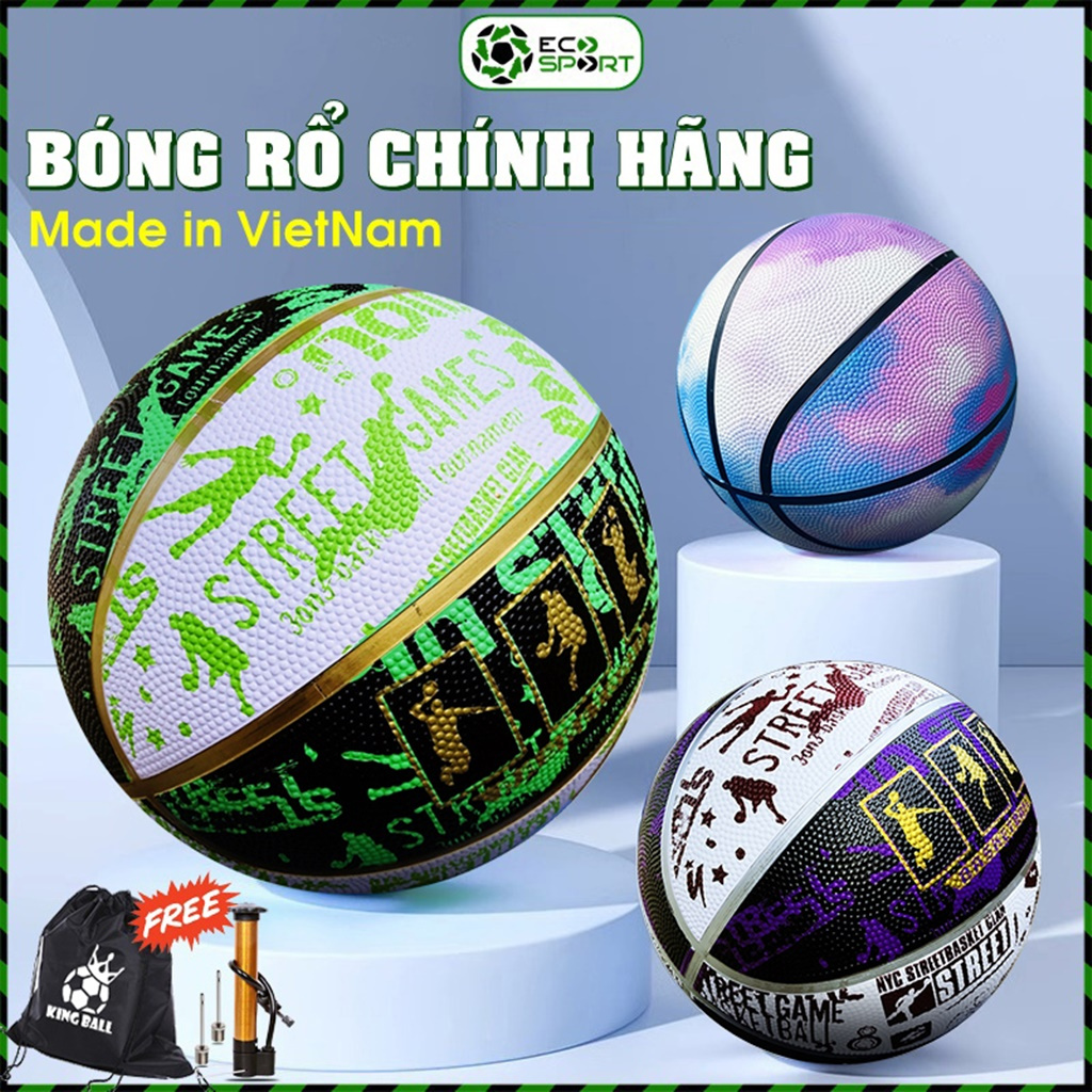 Bóng Rổ Đường Phố Số 5 6 7 Chính Hãng, Banh Bóng Rổ Cao Su Trẻ Em Giá ...