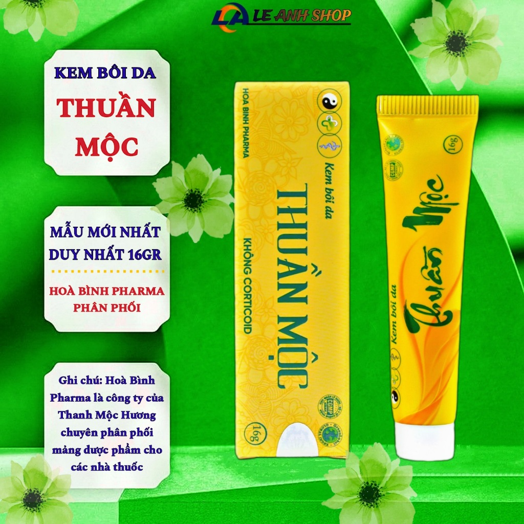 🆗.(Đã bán 1,1k) Kem bôi Thuần Mộc Thanh Mộc Hương tái tạo da, bôi nấm ngứa da liễu, mẫu mới 16gr