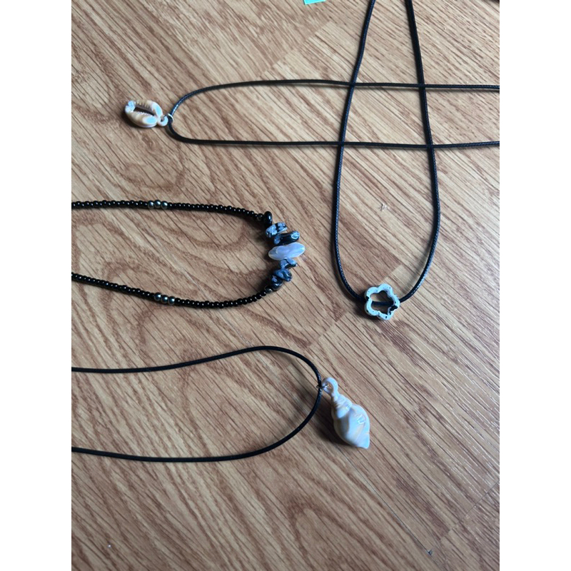 [SỈ] Vòng cổ/ Chocker Hoa Gốm BLACK ALABASTER - QUEMEO quyến rũ cá tính