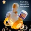 Đồ Chơi Máy Bắn Bong Bóng Xà Phòng BỐ KHỦNG LONG Hình Gấu Cute Súng bắn bong bóng Siêu Dễ Thương