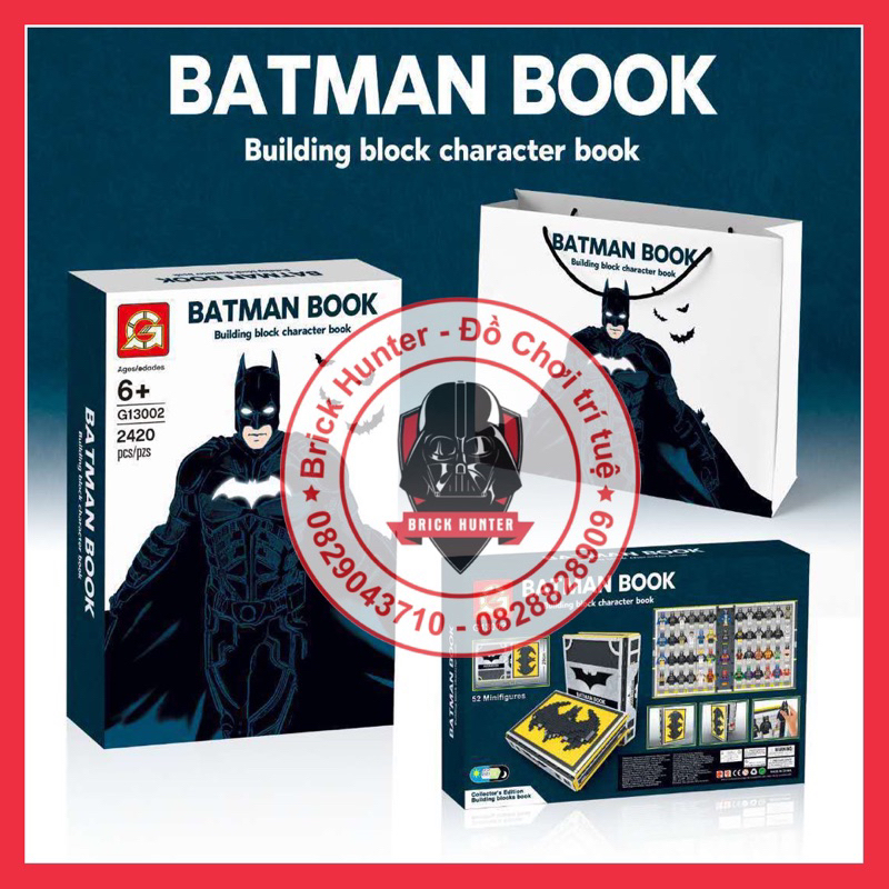 Batman building discount block character book