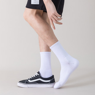 Tất vớ nam nữ trơn cổ cao, trung, thấp màu đen trắng basic chất dày loại 1 phong cách unisex Hàn Quốc