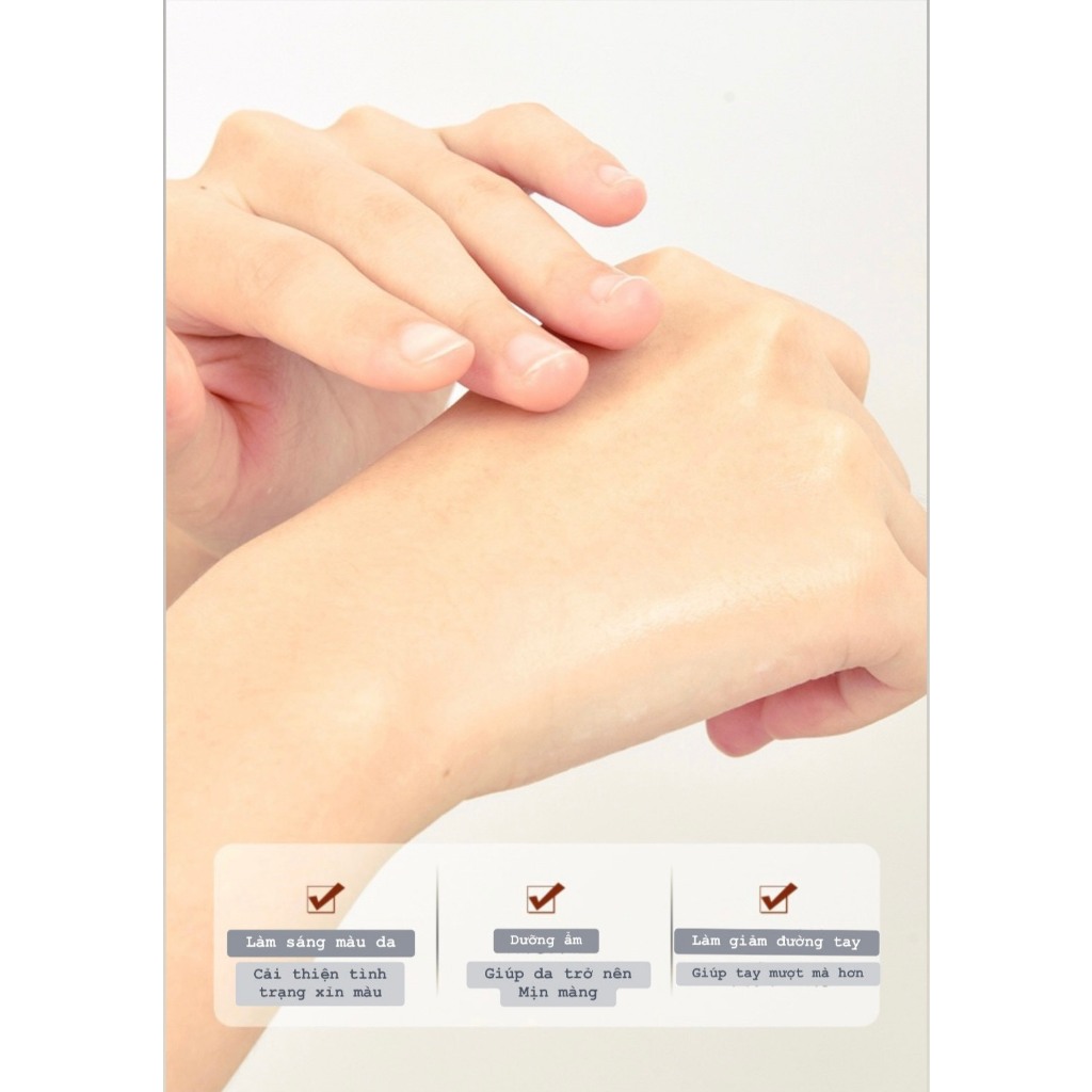 Kem Dưỡng Da Tay JingChunMimi Chứa VitaminE Giúp Dưỡng Ẩm Chống Khô Da