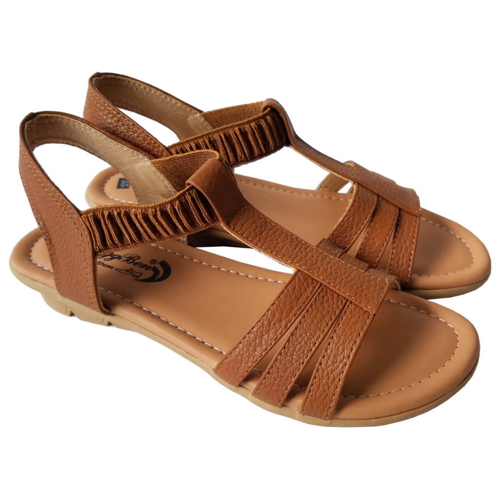 Giày Sandal Nữ Da Bò BIGGBEN Cao Cấp HKD781