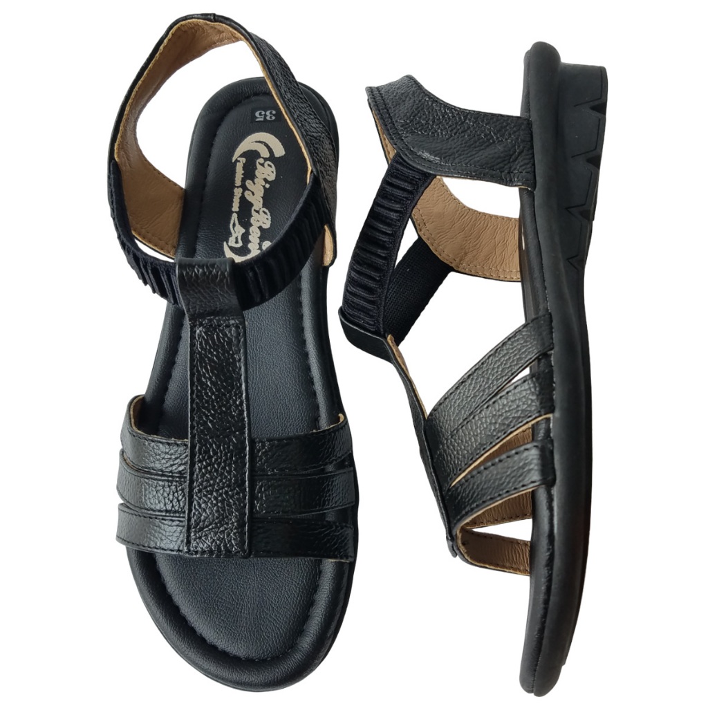 Giày Sandal Nữ Da Bò BIGGBEN Cao Cấp HKD781