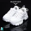 Combo set SLAY BY MLEE bao gồm Giày chunky all-white, mũ thời trang và tất