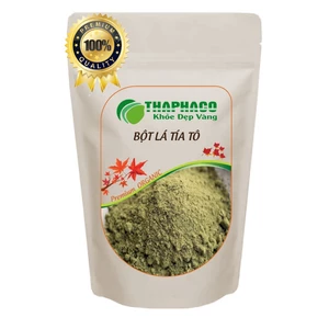 Bột Lá Tía Tô 100g Sấy Khô Nguyên Chất Uống Làm Đẹp Dưỡng Da THAPHACO