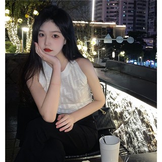 Áo yếm Forgirl lỗ dáng croptop hoạ tiết cổ điển FG353