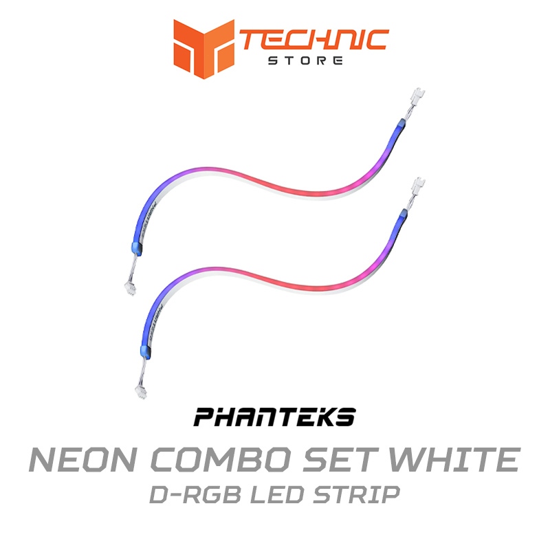 Bộ dây LED Phanteks NEON DIGITAL RGB LED STRIP COMBO SET WHITE