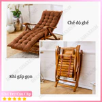 [Sone 096 tám 7?4?11?0 bốn] Ghế Tre Gấp Gọn, Ghế Bập Bênh, Ghế Tre Xếp Thư Giãn Ghế Ban Công Có Massage Chân — ảnh 6