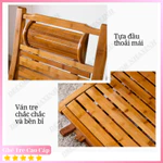 [Sone 096 tám 7?4?11?0 bốn] Ghế Tre Gấp Gọn, Ghế Bập Bênh, Ghế Tre Xếp Thư Giãn Ghế Ban Công Có Massage Chân — ảnh 3