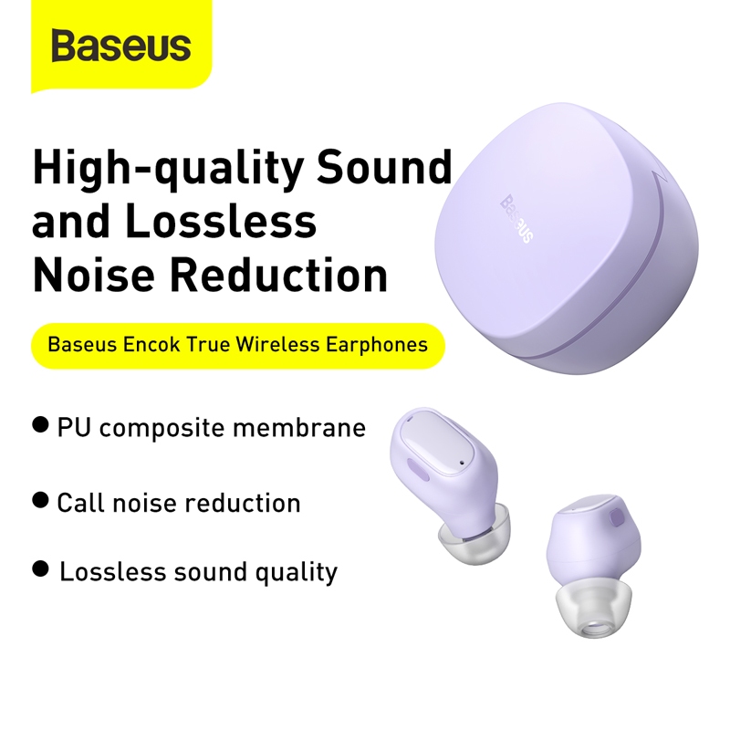 Ảnh Tai nghe Bluetooth True Wireless Baseus Bowie Wm01 bluetooth 5.0 Stereo Earbuds cảm ứng chạm 4