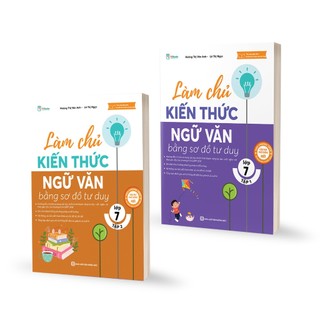 Sách - Combo Làm chủ  kiến thức ngữ văn lớp 7 ( Tập 1 + Tập 2 )