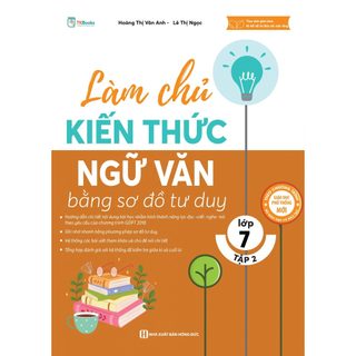Sách - Combo Làm chủ  kiến thức ngữ văn lớp 7 ( Tập 1 + Tập 2 )