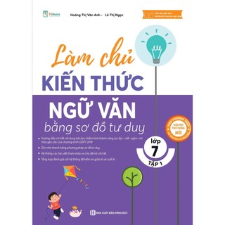 Sách - Combo Làm chủ  kiến thức ngữ văn lớp 7 ( Tập 1 + Tập 2 )