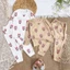 Bộ quần áo dài tay vịt dễ thương QATE779 CHO BÉ GÁI 8-18Kg TB91