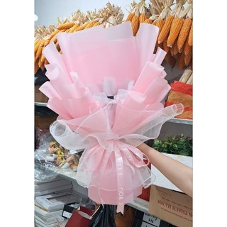 Cốt hoa sáp, hoa tươi 50 bông làm sẵn.