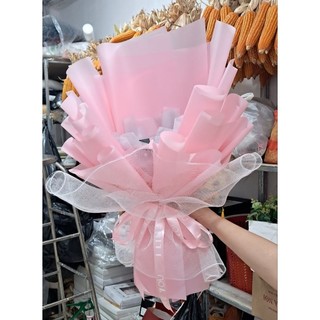 Cốt hoa sáp, hoa tươi 50 bông làm sẵn.