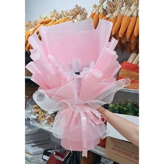 Cốt hoa sáp, hoa tươi 50 bông làm sẵn.