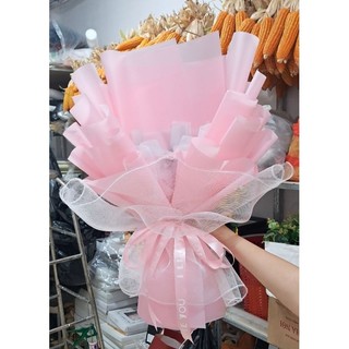 Cốt hoa sáp, hoa tươi 50 bông làm sẵn.
