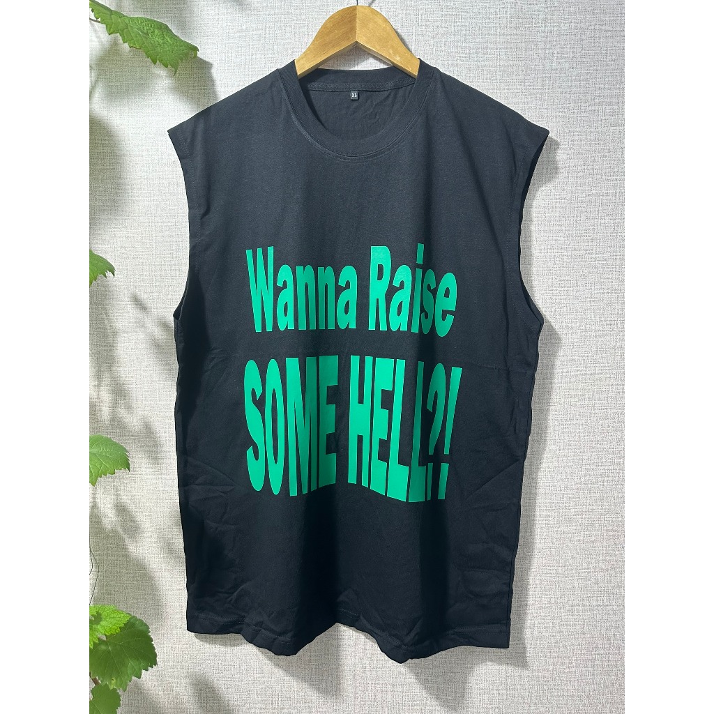 Áo thun Tanktop SOME HELL Localbrand ICVCVNI Unisex Cotton