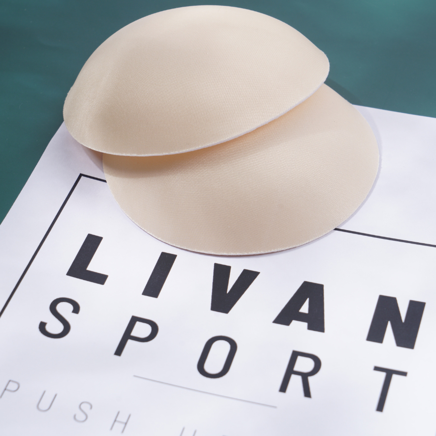 Ảnh Đệm Mút Ngực Đàn Hồi Livan Sport Dày 1,3 cm, Đệm Ngực 1