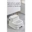 Ghế bậc thang cho bé đa năng, ghế kê chân Toilet cho bé để chân bồn cầu gác chân cho bé chống táo bón hình ngộ nghĩnh