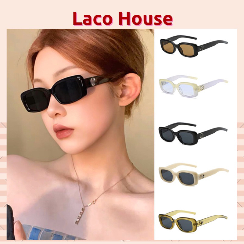 Kính mát GM gọng chữ nhật Kính râm đi biển nam nữ J145 | Shopee Việt Nam