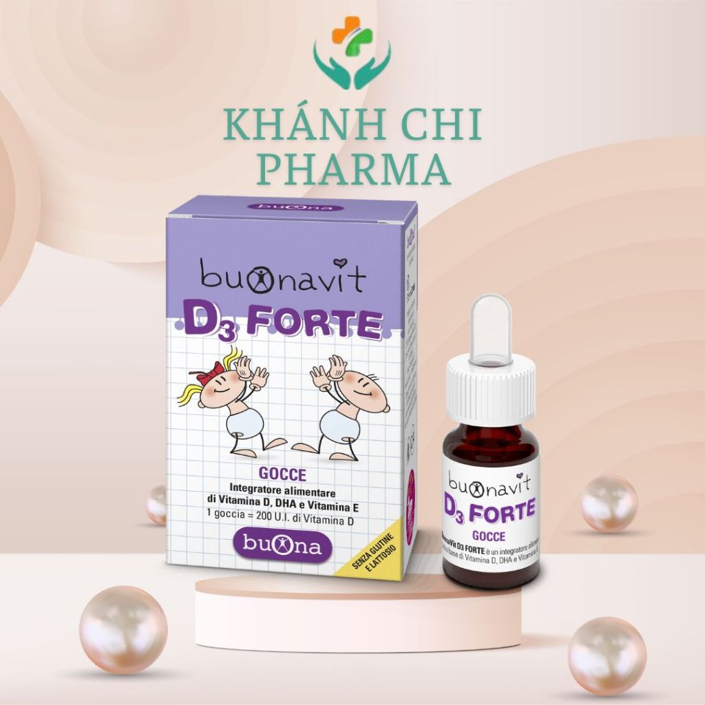 Vitamin D3 nhập khẩu ý Buona lọ 12ml. Buonavit D3 Forte Bổ sung vitamin ...