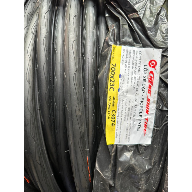 Vỏ Lốp Xe Đạp 700x23c ,700x25c , 700x28c , 700x35c Cheng Shin có talon