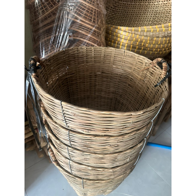 Sọt tre đựng rau củ quả ,bánh mì,đựng rác ,…bền chắc.(đường kính 55cm ...