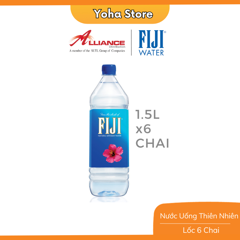 [Earth's Finest Water] Nước Khoáng Nhập Khẩu Fiji 1.5L x 6 Chai ...