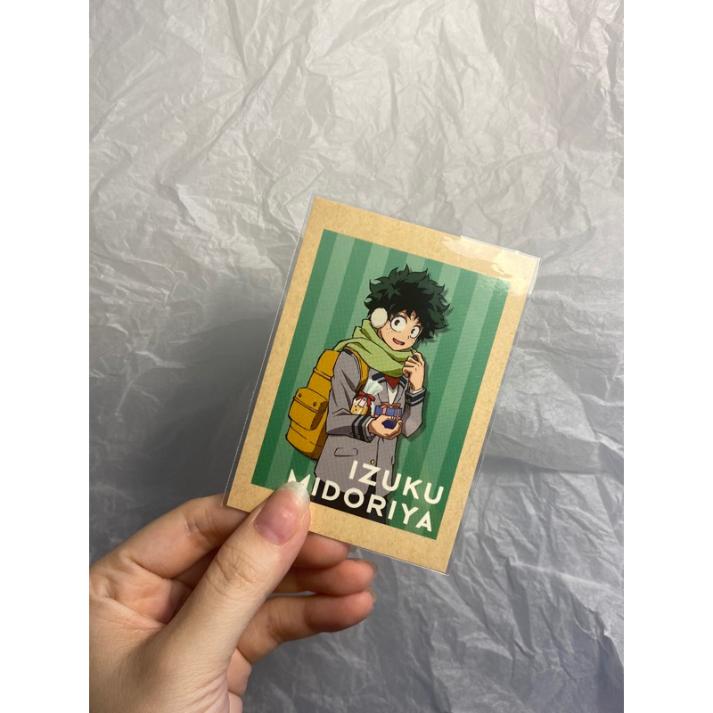 [Card Official] My Hero Academia Midoriya Izuku Card pola | Shopee Việt Nam