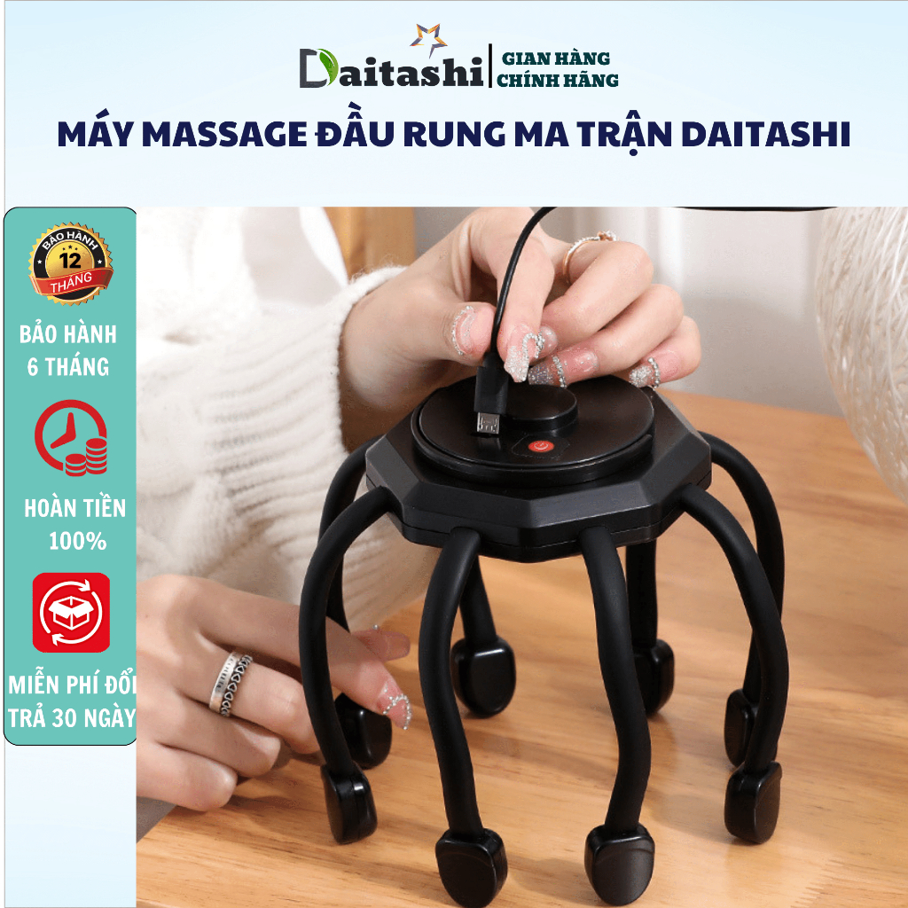 Máy Massage đầu Daitashi Lm 080 Mát Xa Thư Giãn Giảm Căng Thẳng Mệt Mỏi đau đầu Shopee Việt Nam