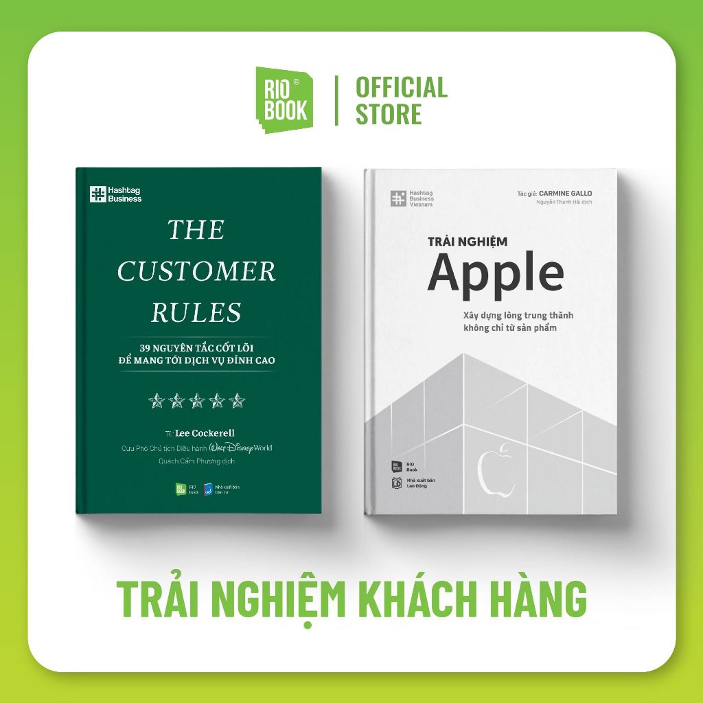 SÁCH - COMBO Đột phá trải nghiệm cho khách hàng (Trải nghiệm Apple ...