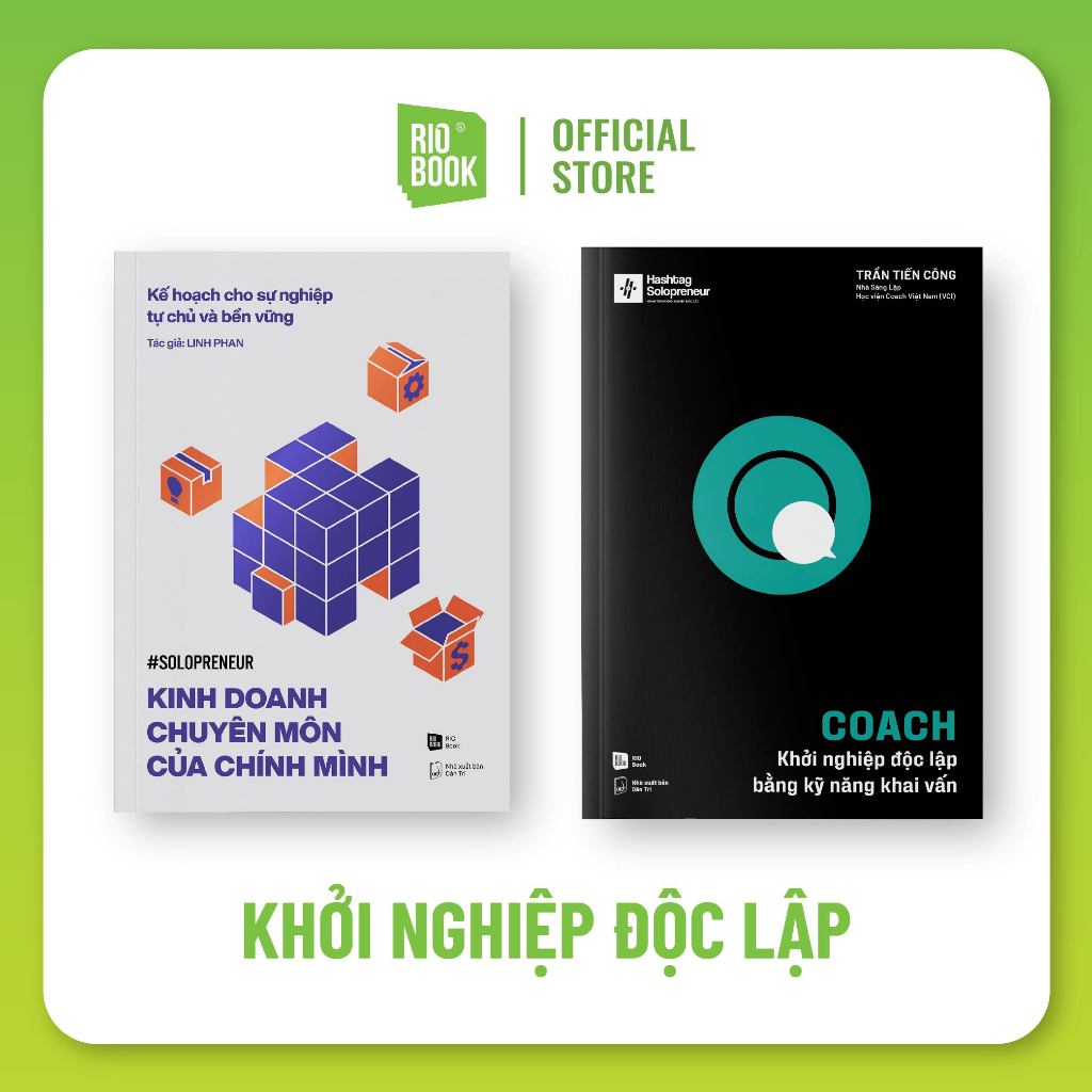 Sách - COMBO Khởi nghiệp độc lập (COACH - Kinh doanh chuyên môn của ...