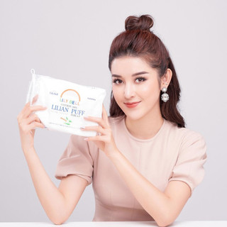Bông Tẩy Trang Lily Bell Lilian Puff Cotton (222 miếng)